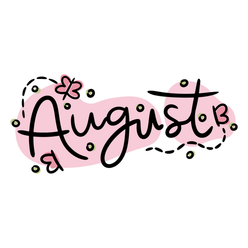 August SVG